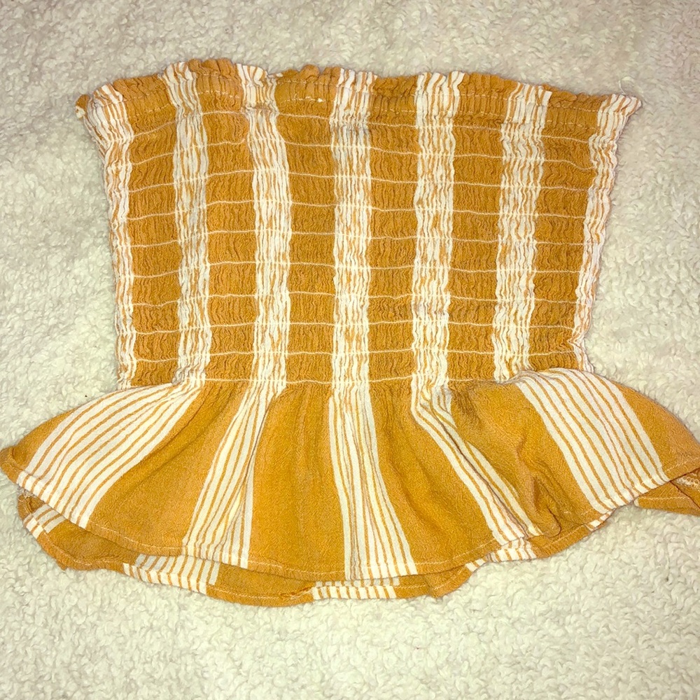 Tube top.